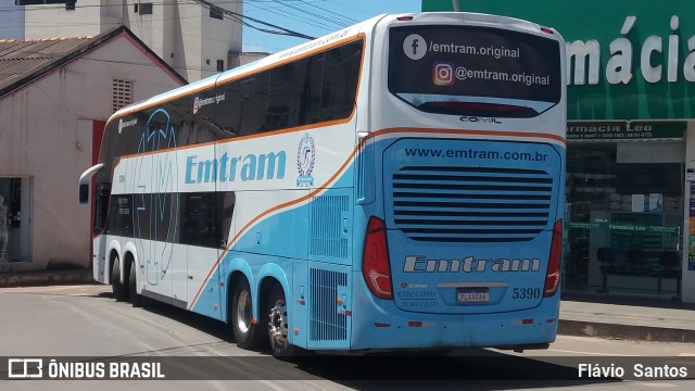 Emtram 5390 na cidade de Barra da Estiva, Bahia, Brasil, por Flávio  Santos. ID da foto: 8250402.