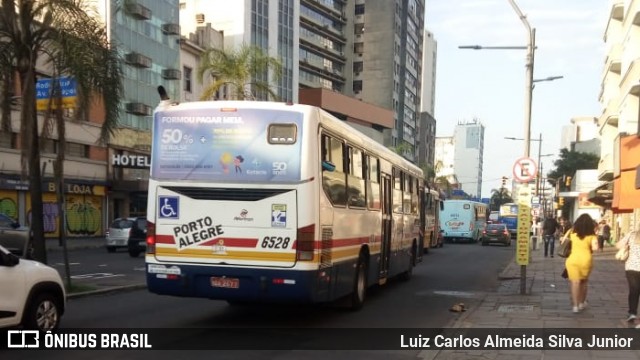 Nortran Transportes Coletivos 6528 na cidade de Porto Alegre, Rio Grande do Sul, Brasil, por Luiz Carlos Almeida Silva Junior. Número da foto: #8252322.