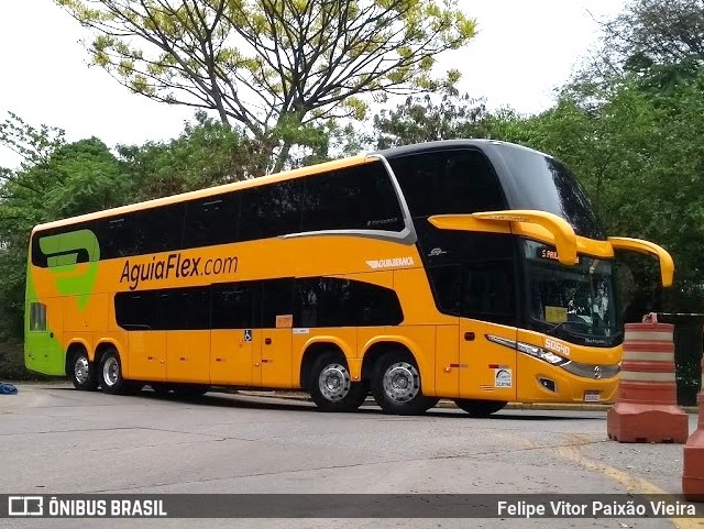 Viação Águia Branca 50640 na cidade de São Paulo, São Paulo, Brasil, por Felipe Vitor Paixão Vieira. Número da foto: #8253392.