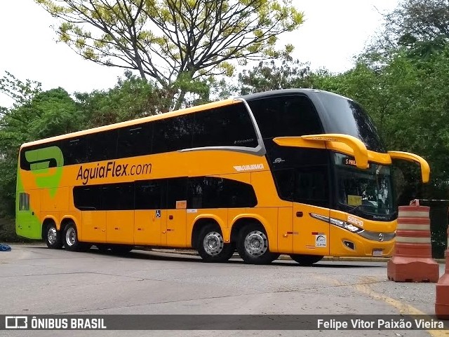 Viação Águia Branca 50640 na cidade de São Paulo, São Paulo, Brasil, por Felipe Vitor Paixão Vieira. ID da foto: 8253392.