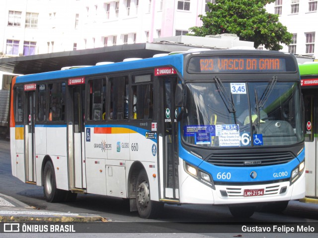 Transportadora Globo 660 na cidade de Recife, Pernambuco, Brasil, por Gustavo Felipe Melo. ID da foto: 8255369.