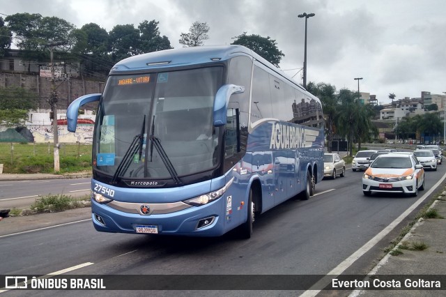 Viação Águia Branca 27540 na cidade de Cariacica, Espírito Santo, Brasil, por Everton Costa Goltara. Número da foto: #8254251.