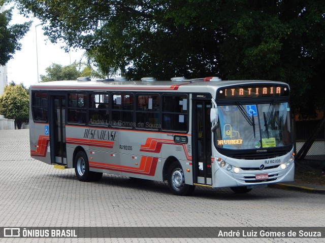 Viação Resendense RJ 192.035 na cidade de Resende, Rio de Janeiro, Brasil, por André Luiz Gomes de Souza. ID da foto: 8254992.