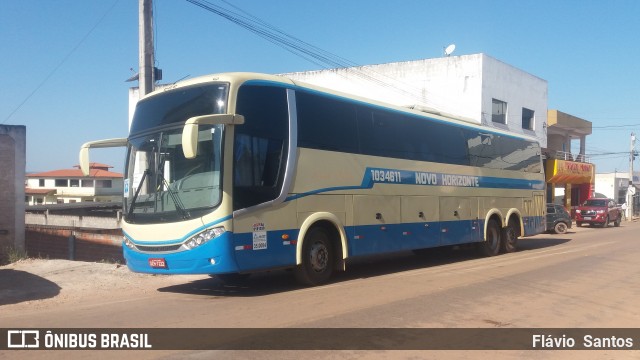 Viação Novo Horizonte 1034611 na cidade de Barra da Estiva, Bahia, Brasil, por Flávio  Santos. Número da foto: #8254196.