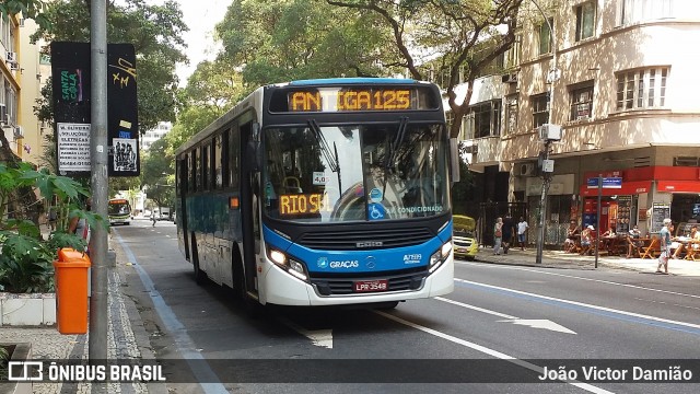 Viação Nossa Senhora das Graças A71599 na cidade de Rio de Janeiro, Rio de Janeiro, Brasil, por João Victor Damião. ID da foto: 8252863.