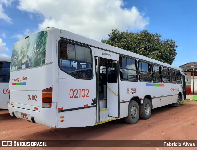 Consórcio Navegantes - 02 > Viação São Jorge > Transurb Transporte Urbano 02102 na cidade de João Pessoa, Paraíba, Brasil, por Fabricio Alves. ID da foto: 8253503.