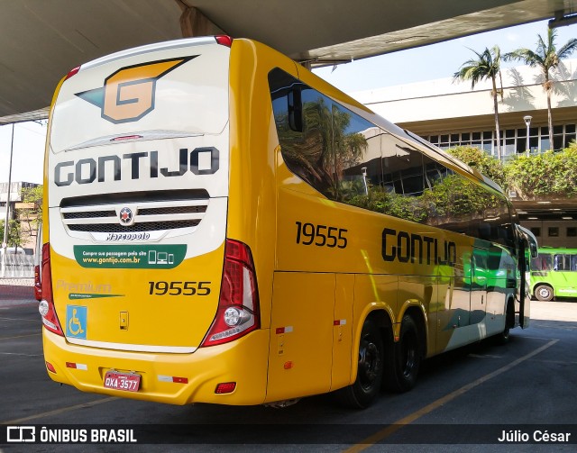 Empresa Gontijo de Transportes 19555 na cidade de Belo Horizonte, Minas Gerais, Brasil, por Júlio César. Número da foto: #8254345.