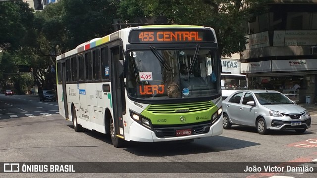 Viação Verdun B71022 na cidade de Rio de Janeiro, Rio de Janeiro, Brasil, por João Victor Damião. ID da foto: 8252861.