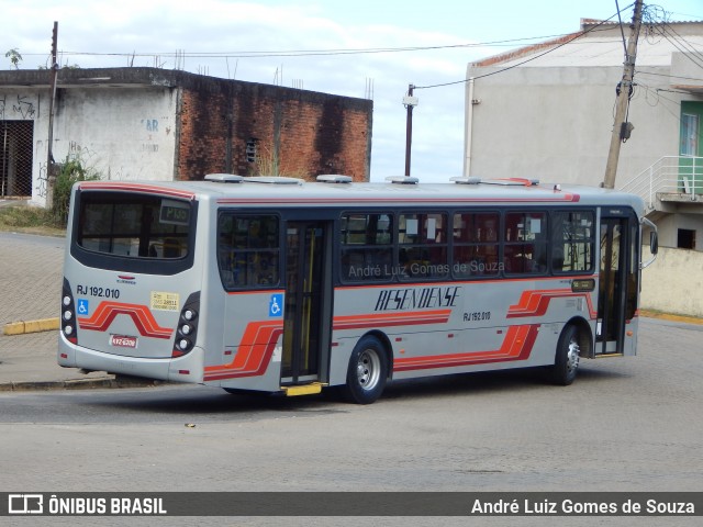 Viação Resendense RJ 192.010 na cidade de Resende, Rio de Janeiro, Brasil, por André Luiz Gomes de Souza. Número da foto: #8255033.