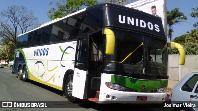 Viagens Unidos 3930 na cidade de Curvelo, Minas Gerais, Brasil, por Josimar Vieira. ID da foto: 8253901.