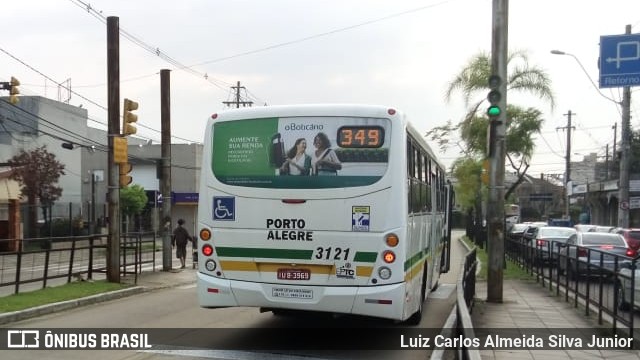 Sudeste Transportes Coletivos 3121 na cidade de Porto Alegre, Rio Grande do Sul, Brasil, por Luiz Carlos Almeida Silva Junior. Número da foto: #8253456.