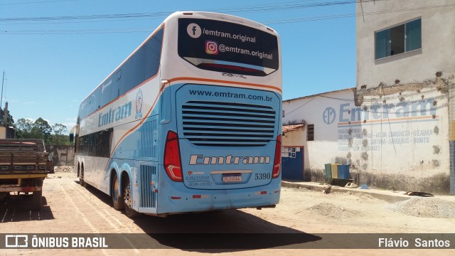 Emtram 5390 na cidade de Barra da Estiva, Bahia, Brasil, por Flávio  Santos. Número da foto: #8252738.