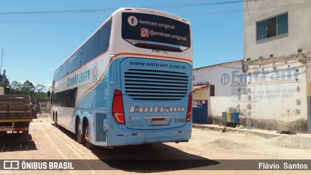 Emtram 5390 na cidade de Barra da Estiva, Bahia, Brasil, por Flávio  Santos. ID da foto: 8252738.