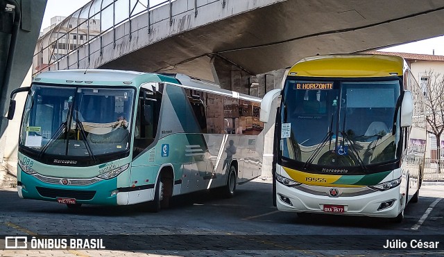 Empresa Gontijo de Transportes 19555 na cidade de Belo Horizonte, Minas Gerais, Brasil, por Júlio César. Número da foto: #8254354.