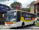 Saritur - Santa Rita Transporte Urbano e Rodoviário 9100 na cidade de Barbacena, Minas Gerais, Brasil, por Marcos Reis. ID da foto: :id.