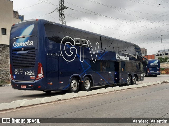 Viação Cometa 719304 na cidade de São Paulo, São Paulo, Brasil, por Vanderci Valentim. ID da foto: 8257575.