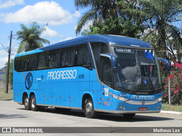 Auto Viação Progresso 6218 na cidade de Recife, Pernambuco, Brasil, por Matheus Lex. Número da foto: #8258243.