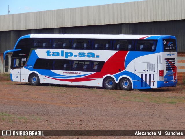 TALP - Transporte Automotor La Plata S.A. 139 na cidade de Erechim, Rio Grande do Sul, Brasil, por Alexandre M.  Sanches. Número da foto: #8255983.