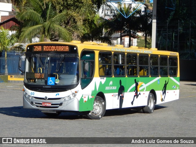 Viação Dedo de Deus 60 na cidade de Teresópolis, Rio de Janeiro, Brasil, por André Luiz Gomes de Souza. Número da foto: #8257200.