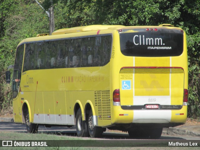 Viação Itapemirim 8819 na cidade de Recife, Pernambuco, Brasil, por Matheus Lex. ID da foto: 8258254.