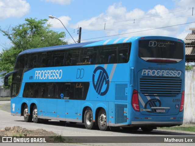 Auto Viação Progresso 6119 na cidade de Recife, Pernambuco, Brasil, por Matheus Lex. ID da foto: 8258186.