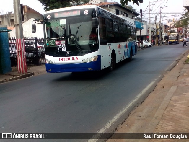 Inter S.A. - Linea 55 101 na cidade de San Lorenzo, Central, Paraguai, por Raul Fontan Douglas. ID da foto: 8257285.