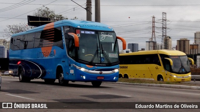 Litorânea Transportes Coletivos 5871 na cidade de São José dos Campos, São Paulo, Brasil, por Eduardo Martins de Oliveira. ID da foto: 8256744.