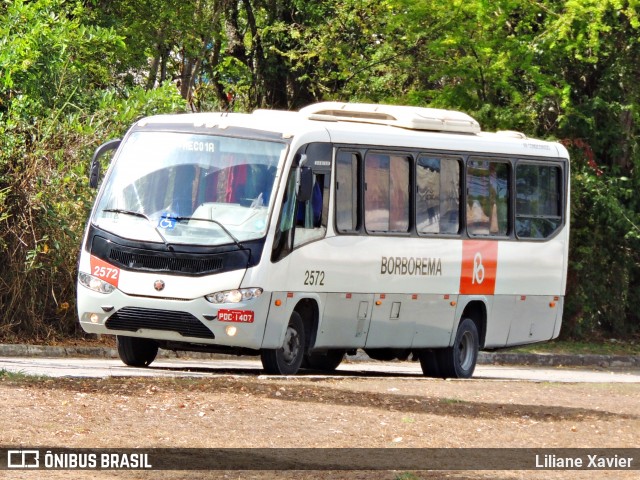 Borborema Imperial Transportes 2572 na cidade de Recife, Pernambuco, Brasil, por Liliane Xavier. ID da foto: 8257564.