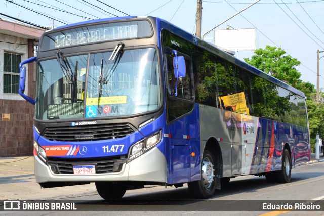 Viação Pirajuçara 11.477 na cidade de São Paulo, São Paulo, Brasil, por Eduardo Ribeiro. Número da foto: #8260855.
