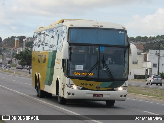 Empresa Gontijo de Transportes 14640 na cidade de Jaboatão dos Guararapes, Pernambuco, Brasil, por Jonathan Silva. Número da foto: #8258828.
