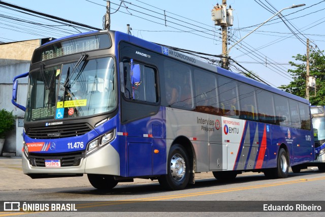 Viação Pirajuçara 11.476 na cidade de São Paulo, São Paulo, Brasil, por Eduardo Ribeiro. Número da foto: #8260845.