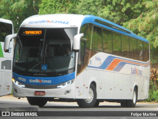 VUSC - Viação União Santa Cruz 4020 na cidade de Santa Maria, Rio Grande do Sul, Brasil, por Felipe Martins. ID da foto: 8259729.