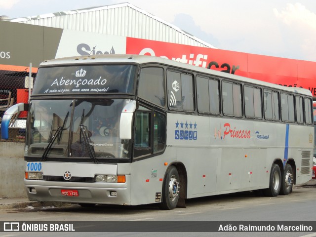 Princesa Turismo 1000 na cidade de Belo Horizonte, Minas Gerais, Brasil, por Adão Raimundo Marcelino. ID da foto: 8260973.