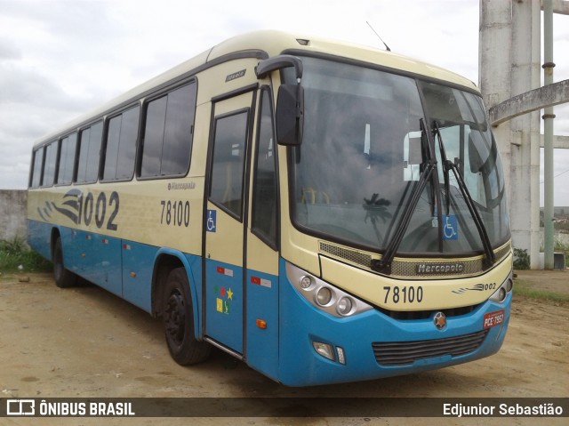 Expresso 1002 78100 na cidade de Nazaré da Mata, Pernambuco, Brasil, por Edjunior Sebastião. Número da foto: #8260589.