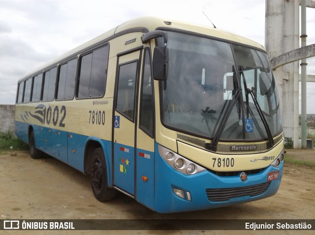 Expresso 1002 78100 na cidade de Nazaré da Mata, Pernambuco, Brasil, por Edjunior Sebastião. ID da foto: 8260589.