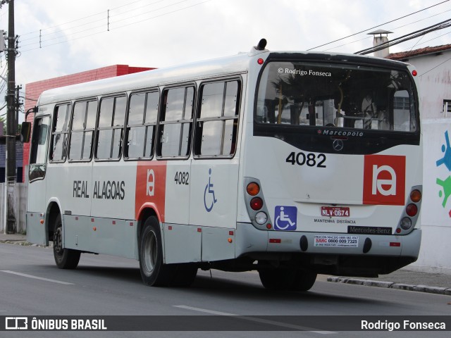 Real Alagoas de Viação 4082 na cidade de Maceió, Alagoas, Brasil, por Rodrigo Fonseca. Número da foto: #8262820.