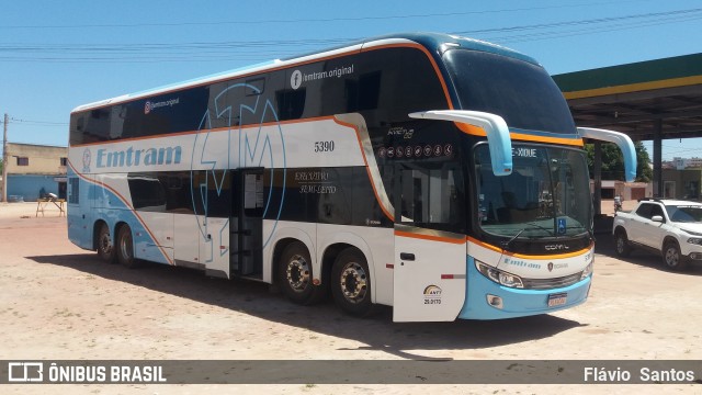 Emtram 5390 na cidade de Barra da Estiva, Bahia, Brasil, por Flávio  Santos. Número da foto: #8261401.