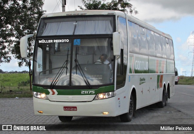 Empresa Gontijo de Transportes 21175 na cidade de Rio Largo, Alagoas, Brasil, por Müller Peixoto. ID da foto: 8261074.