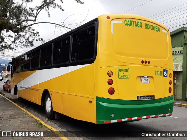 Rutas del Sur CB 2098 na cidade de Cartago, Cartago, Costa Rica, por Christopher Gamboa. ID da foto: 8261716.