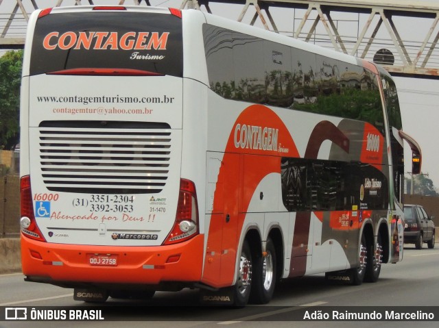 Contagem Turismo 16000 na cidade de Belo Horizonte, Minas Gerais, Brasil, por Adão Raimundo Marcelino. ID da foto: 8265388.