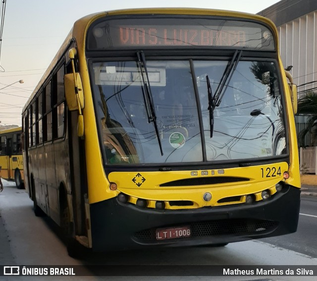 Viação Sul Fluminense 1224 na cidade de Volta Redonda, Rio de Janeiro, Brasil, por Matheus Martins da Silva. Número da foto: #8265798.