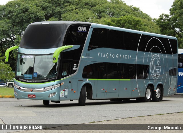 Viação Garcia 8633 na cidade de São Paulo, São Paulo, Brasil, por George Miranda. Número da foto: #8263916.