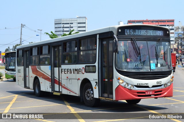 Viação Fervima 662 na cidade de Taboão da Serra, São Paulo, Brasil, por Eduardo Ribeiro. ID da foto: 8264758.