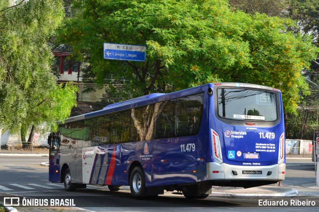 Viação Pirajuçara 11.479 na cidade de São Paulo, São Paulo, Brasil, por Eduardo Ribeiro. Número da foto: #8264725.