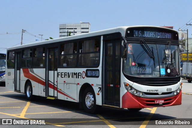 Viação Fervima 659 na cidade de Taboão da Serra, São Paulo, Brasil, por Eduardo Ribeiro. ID da foto: 8264724.