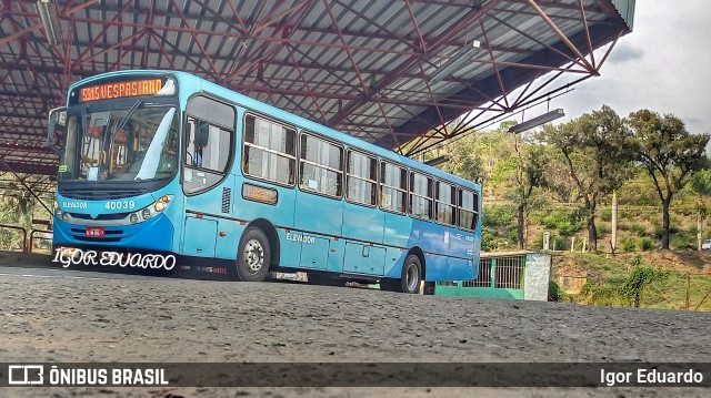 Viação Buião 40039 na cidade de Pedro Leopoldo, Minas Gerais, Brasil, por Igor Eduardo. Número da foto: #8265748.