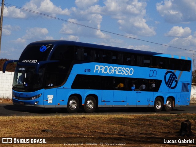 Auto Viação Progresso 6119 na cidade de Teresina, Piauí, Brasil, por Lucas Gabriel. ID da foto: 8264083.