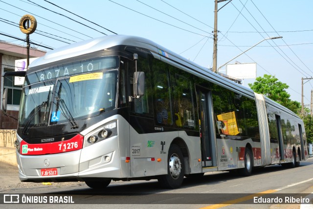 Viação Campo Belo 7 1276 na cidade de São Paulo, São Paulo, Brasil, por Eduardo Ribeiro. Número da foto: #8264701.