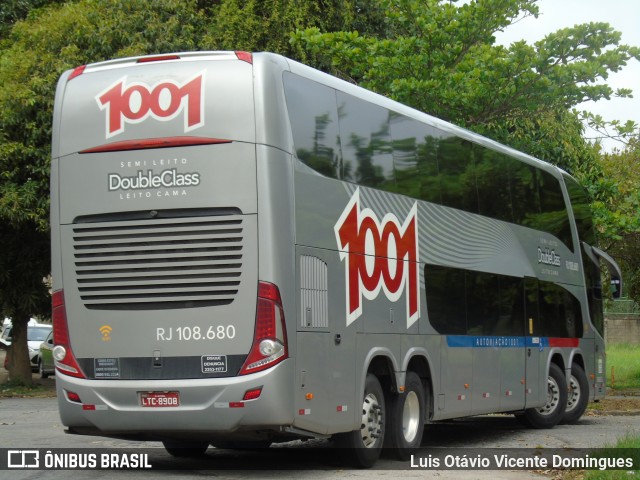 Auto Viação 1001 108.680 na cidade de Campos dos Goytacazes, Rio de Janeiro, Brasil, por Luis Otávio Vicente Domingues. ID da foto: 8265524.