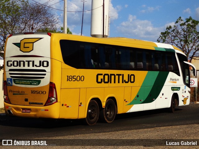 Empresa Gontijo de Transportes 18500 na cidade de Teresina, Piauí, Brasil, por Lucas Gabriel. ID da foto: 8264392.